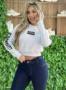 cropped moletom luxxo branco