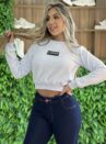 cropped moletom luxxo branco