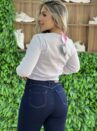 cropped moletom luxxo branco