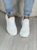 tênis knit branco via marte 23 19001 01