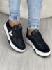 tênis casual glitter preto via marte 053 008 02