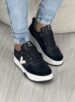 tênis casual glitter preto via marte 053 008 02