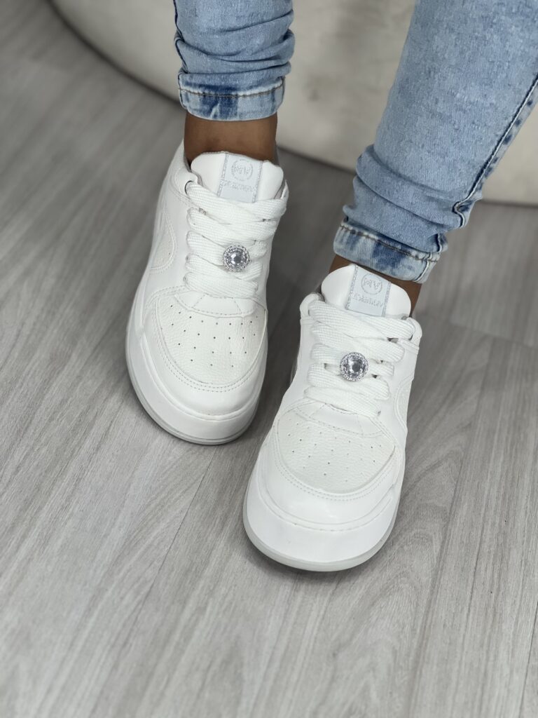tênis casual branco via marte 061 001 08