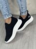 tênis knit via marte preto via marte 23 19001 01
