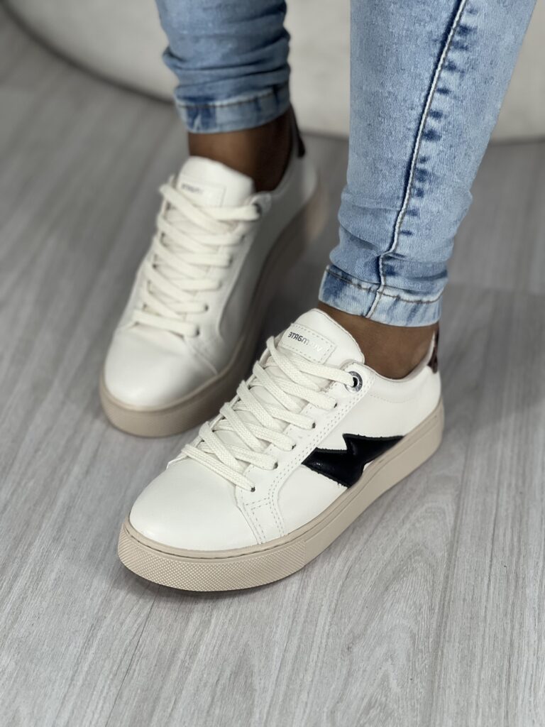 tênis casual marrom/off via marte 082 002 04