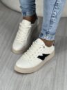 tênis casual marrom/off via marte 082 002 04