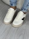 tênis casual marrom/off via marte 082 002 04