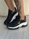 tênis jogging preto onça via marte 022 004 01