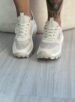 tênis jogging bege marrom via marte 022 004 04