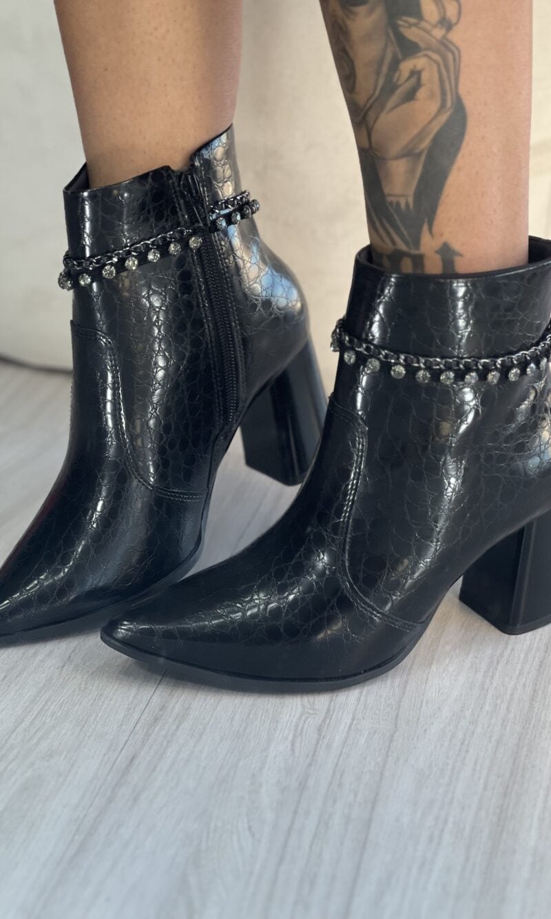 bota salto alto strass ramarim 24 58104