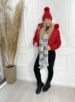 jaqueta puffer kelly vermelho