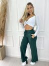 calça pantalona mari vermelho
