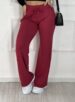 calça pantalona mari vermelho