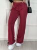 calça pantalona mari vermelho