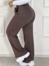 calça pantalona mari marrom