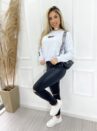 blusão moletom luxxo branco