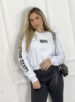 blusão moletom luxxo branco