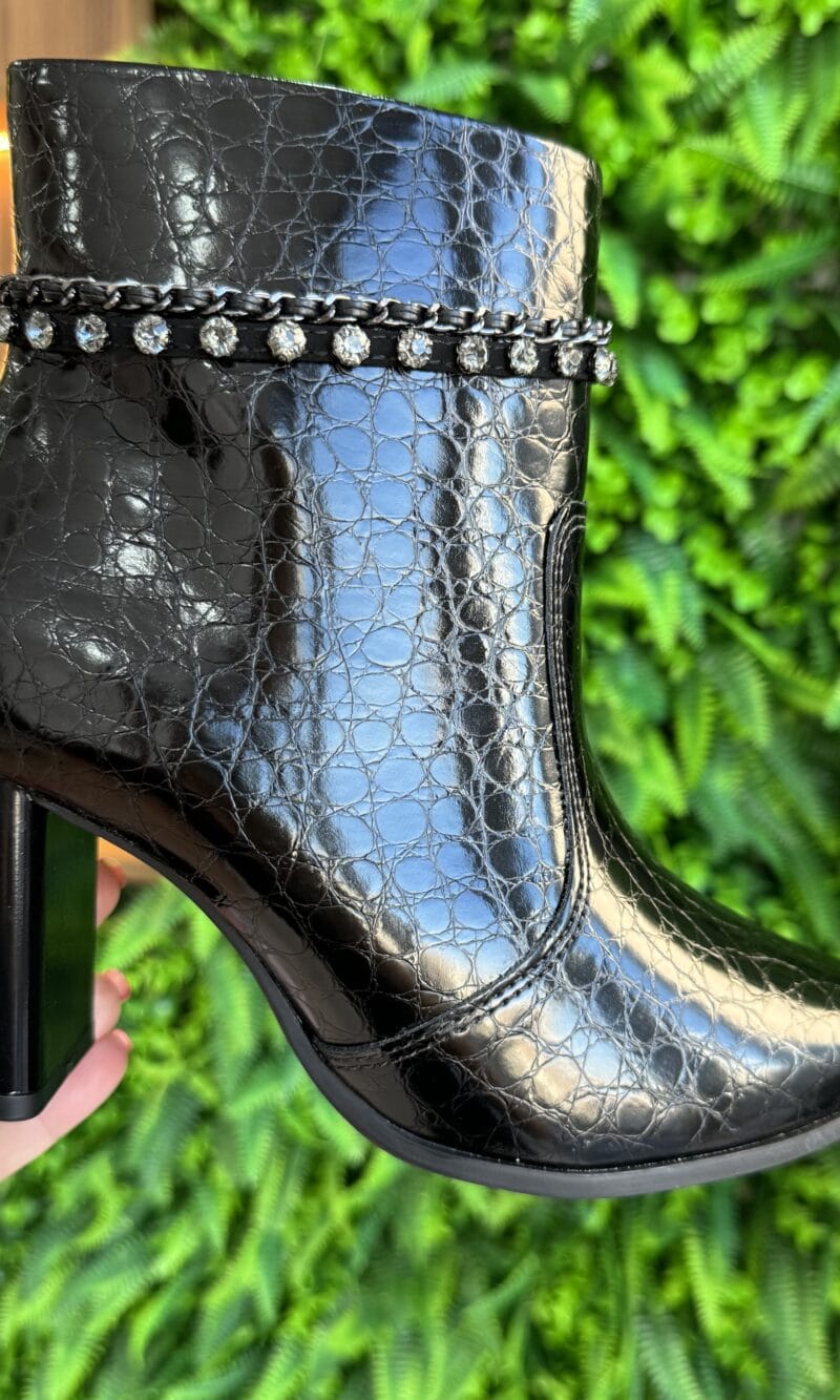 bota salto alto strass ramarim 24 58104 bota salto alto strass ramarim 24 58104