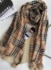 lenço flanelado pompom bege/bege