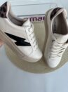 tênis casual marrom/off via marte 082 002 04