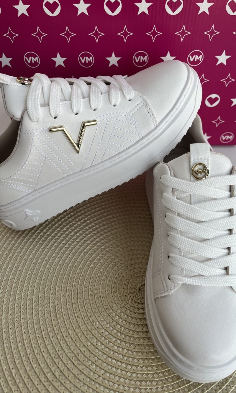 tênis casual branco via marte 055 003 01
