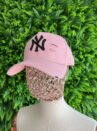 boné new era ny rosa/preto