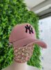 boné new era ny rosa/preto