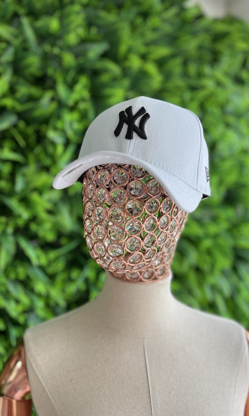 boné new era ny branco/preto