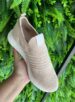 tênis knit aveia via marte 23 19001 01