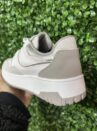 tênis casual branco prata via marte 042 001 02