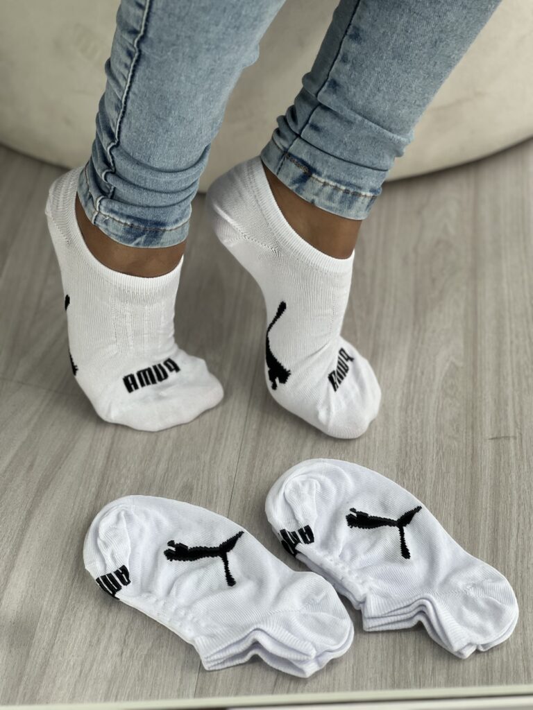 meia invisível kit 3 pares puma 4755.001 meia invisível kit 3 pares puma 4755.001