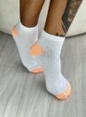 meia soquete rosé kit 3 pares selene 4790.001