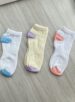meia soquete creme kit 3 pares selene 4790.001.5