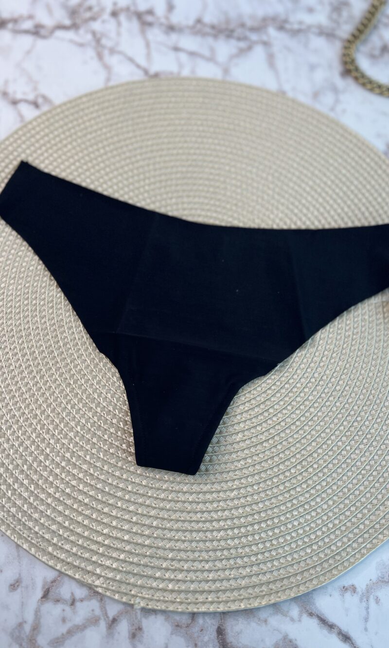 calcinha fio dental preto selene