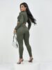 conjunto canelado gringa verde