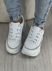 tênis strass branco ramarim 24 80106