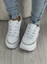 tênis strass branco ramarim 24 80106