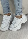 tênis strass branco ramarim 24 80106