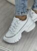 tênis strass branco ramarim 24 80106