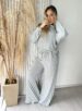 conjunto lãzinha julye cinza