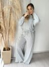 conjunto lãzinha julye cinza