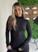 cacharel manga longa bruna preto