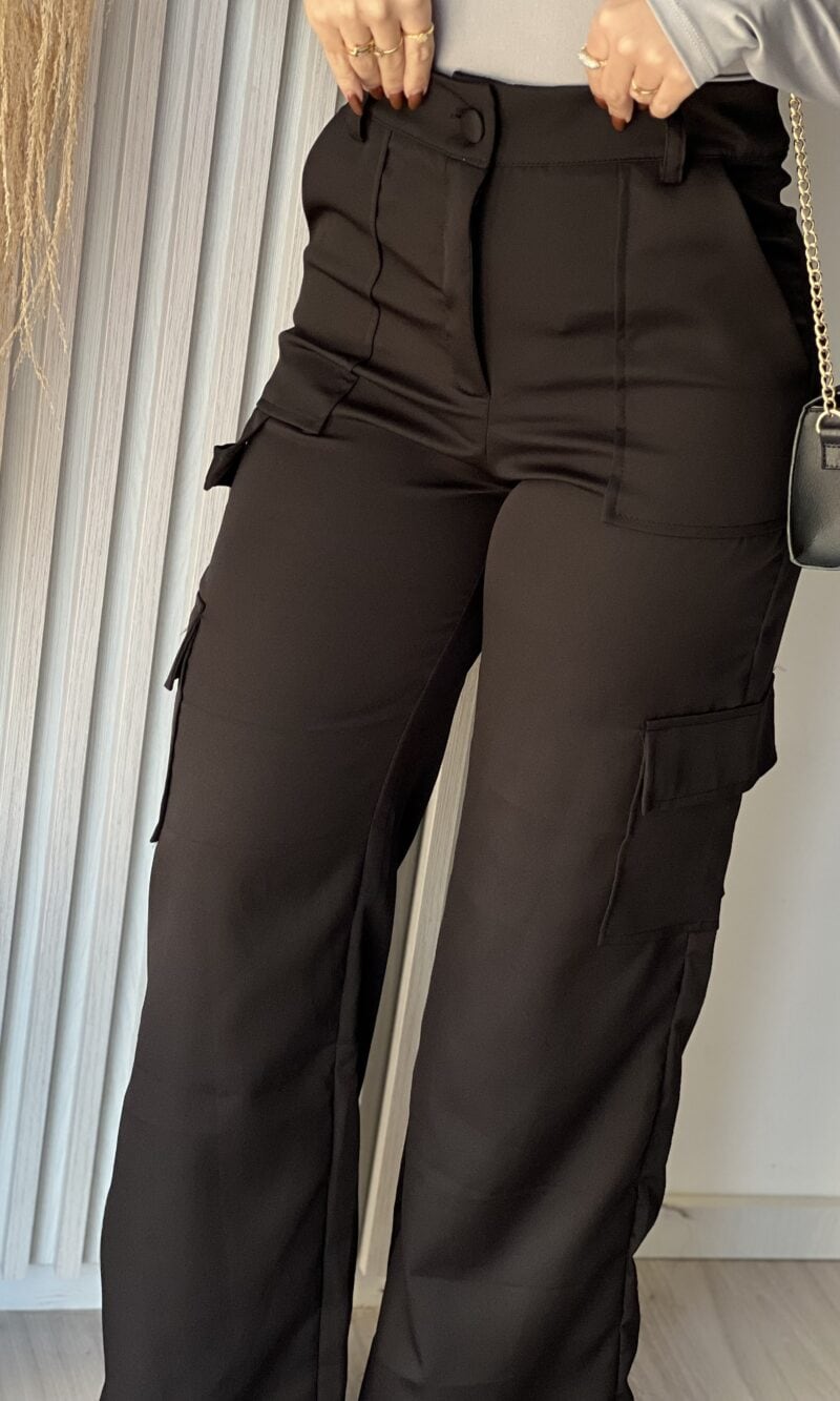 calça pantalona alfaiataria simone preto