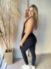 calça legging apeluciada lisa