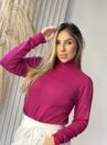 blusa cacharel vinho