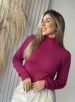 blusa cacharel vinho