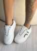 tênis branco com preto snk ramarim 2491103