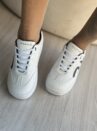 tênis branco com preto snk ramarim 2491103