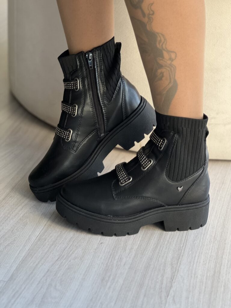 bota coturno meia tratorado preto mississipi mi611 bota coturno meia tratorado preto mississipi mi611