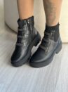 bota coturno meia tratorado preto mississipi mi611